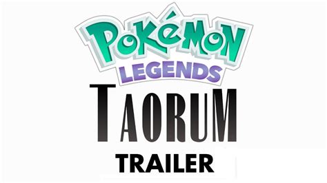 pokemon legends taorum